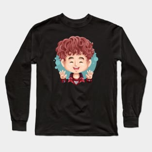 Jhope Retro Look RUN episode 30 Long Sleeve T-Shirt